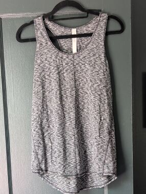 LuluLemon Women's Gray Space-Dye Racerback Tank Top